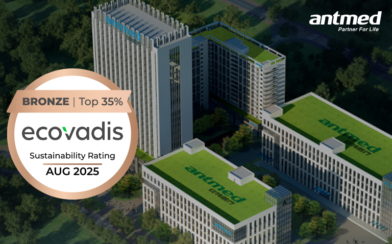 Antmed Awarded EcoVadis Bronze Award